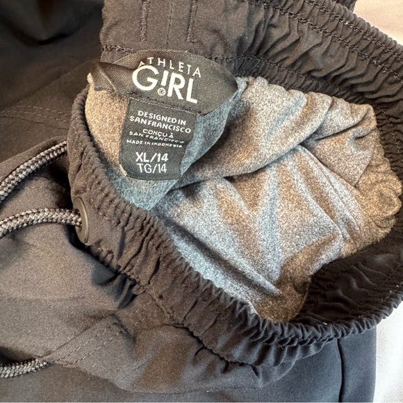 Athleta Girl Lot Of 4 Pink Pullover Black Camo Joggers XL 14 - Picture 2 of 8